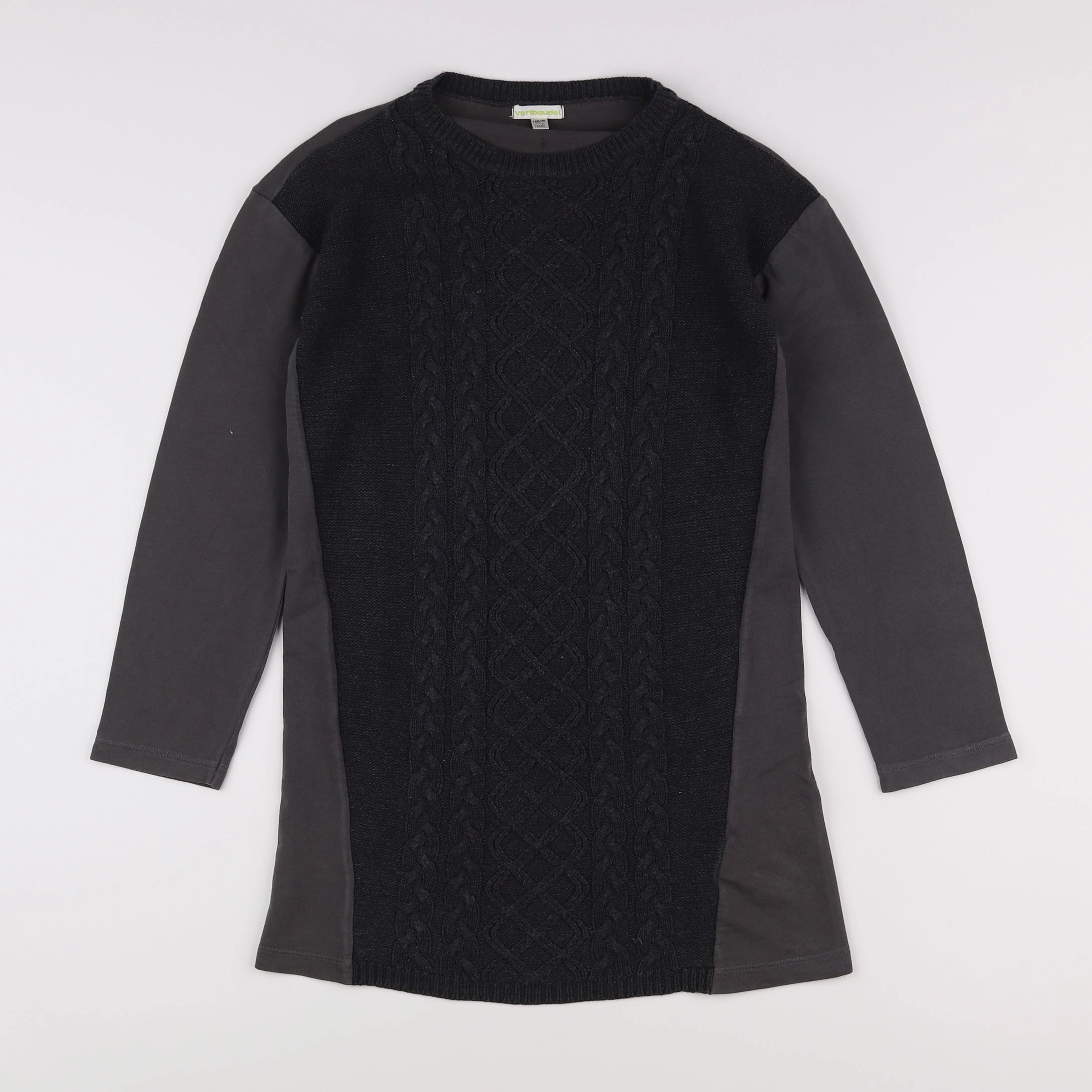 Vertbaudet - robe gris - 12 ans