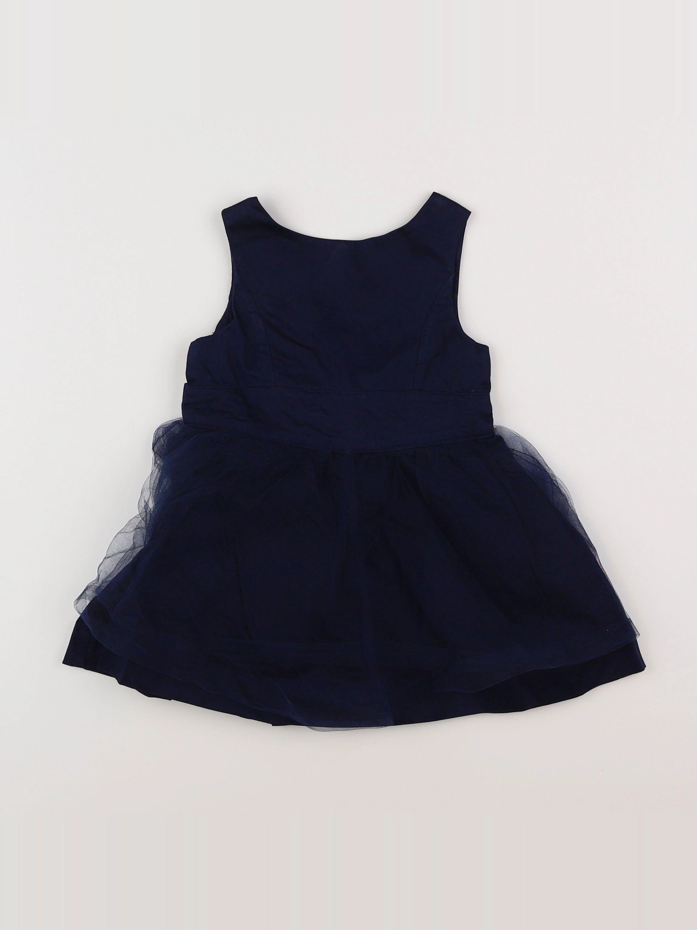 Vertbaudet - robe bleu - 2 ans
