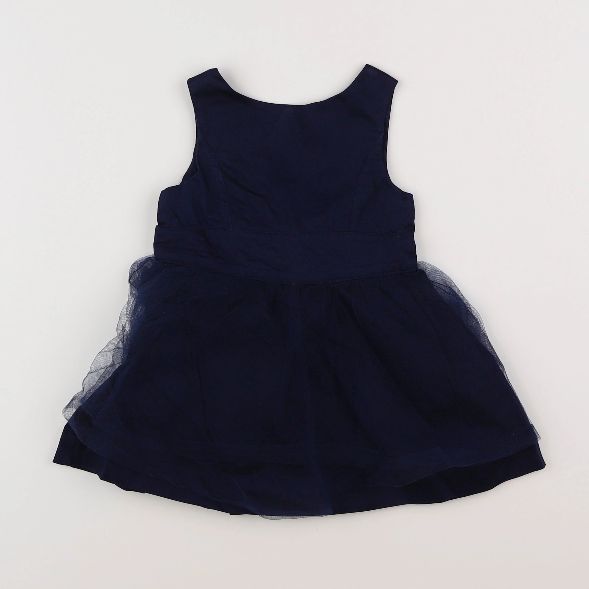 Vertbaudet - robe bleu - 2 ans