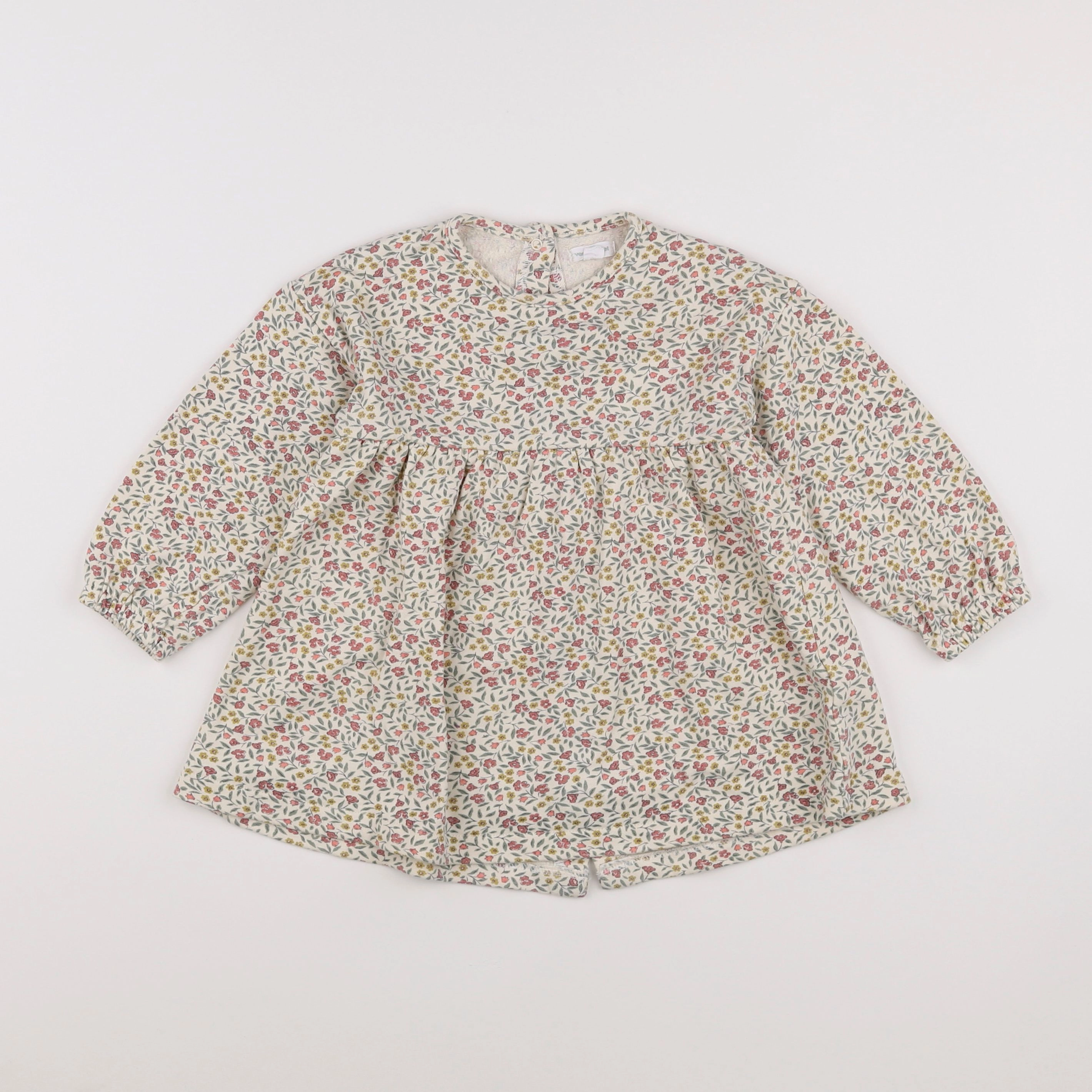 Vertbaudet - robe beige - 2 ans