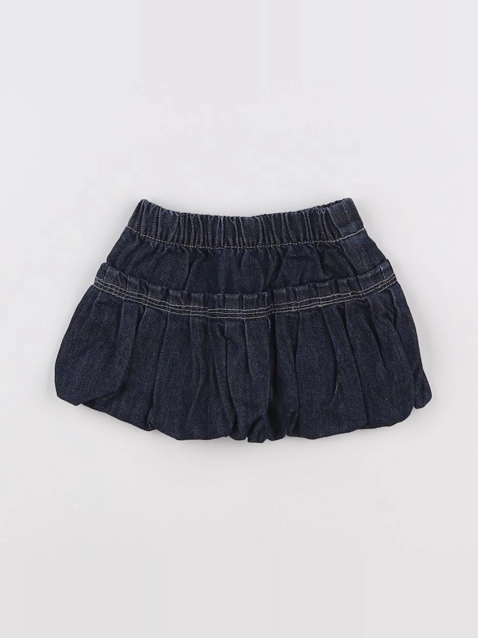 Vertbaudet - jupe bleu - 3 mois