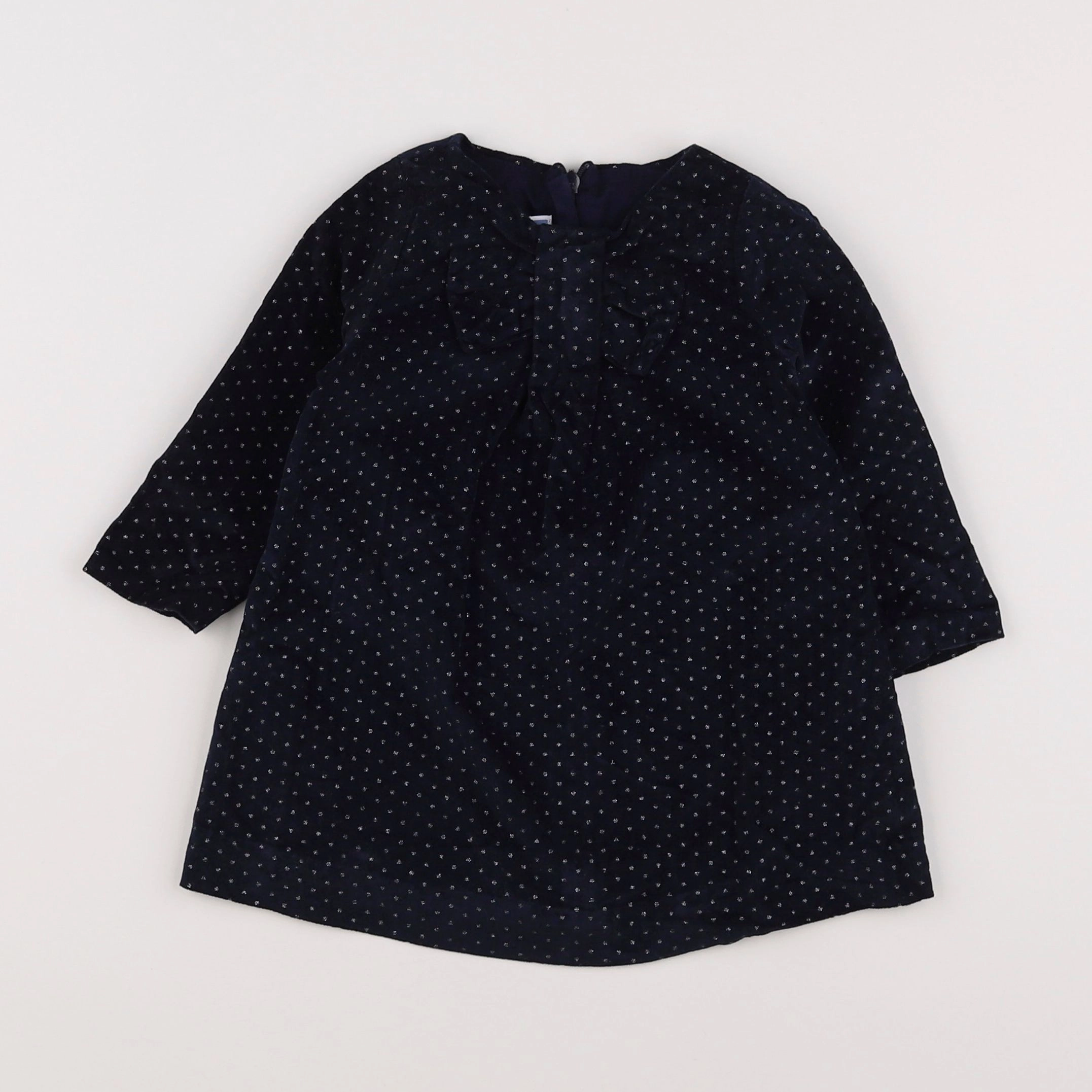 Jacadi - robe bleu - 12 mois