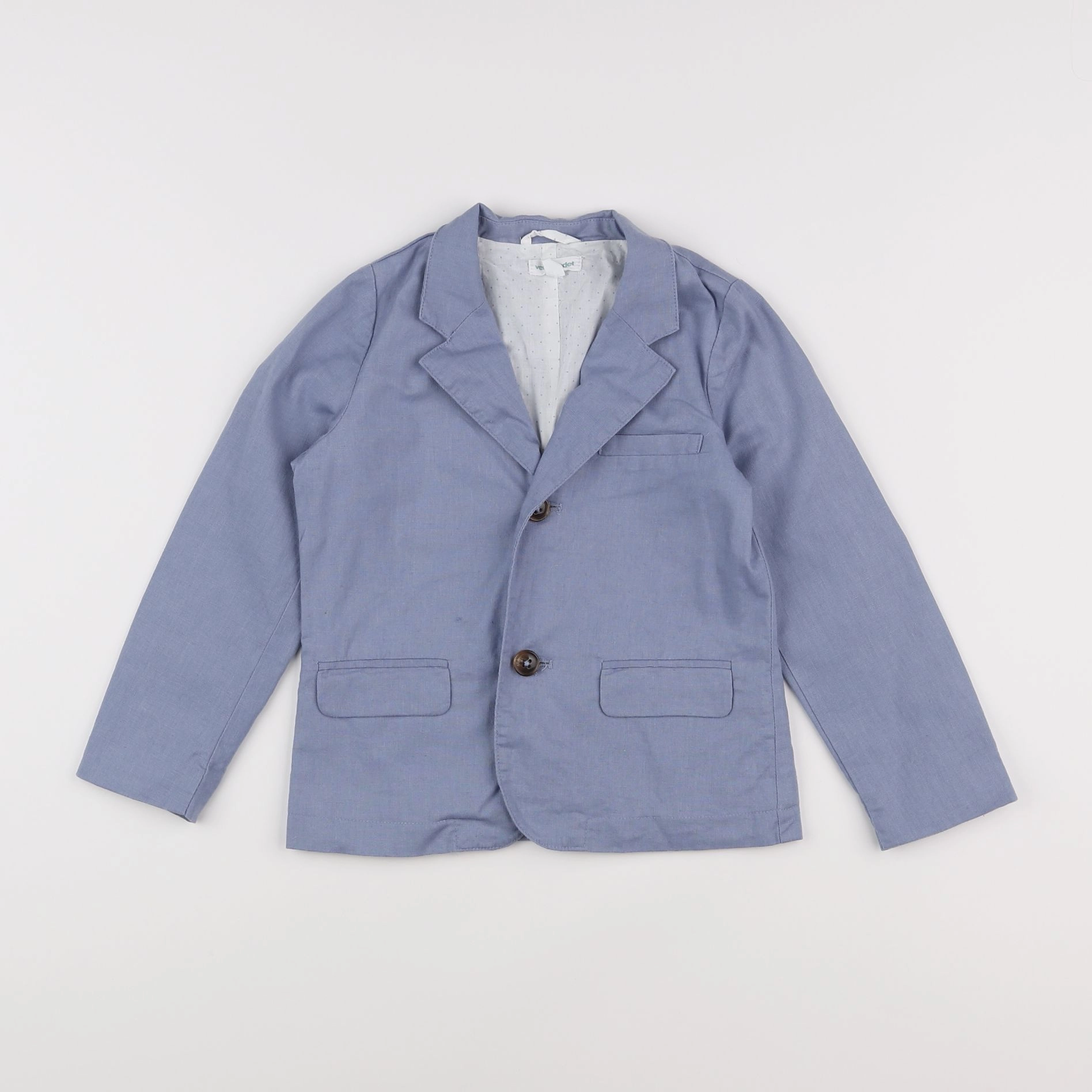 Vertbaudet - veste bleu - 4 ans