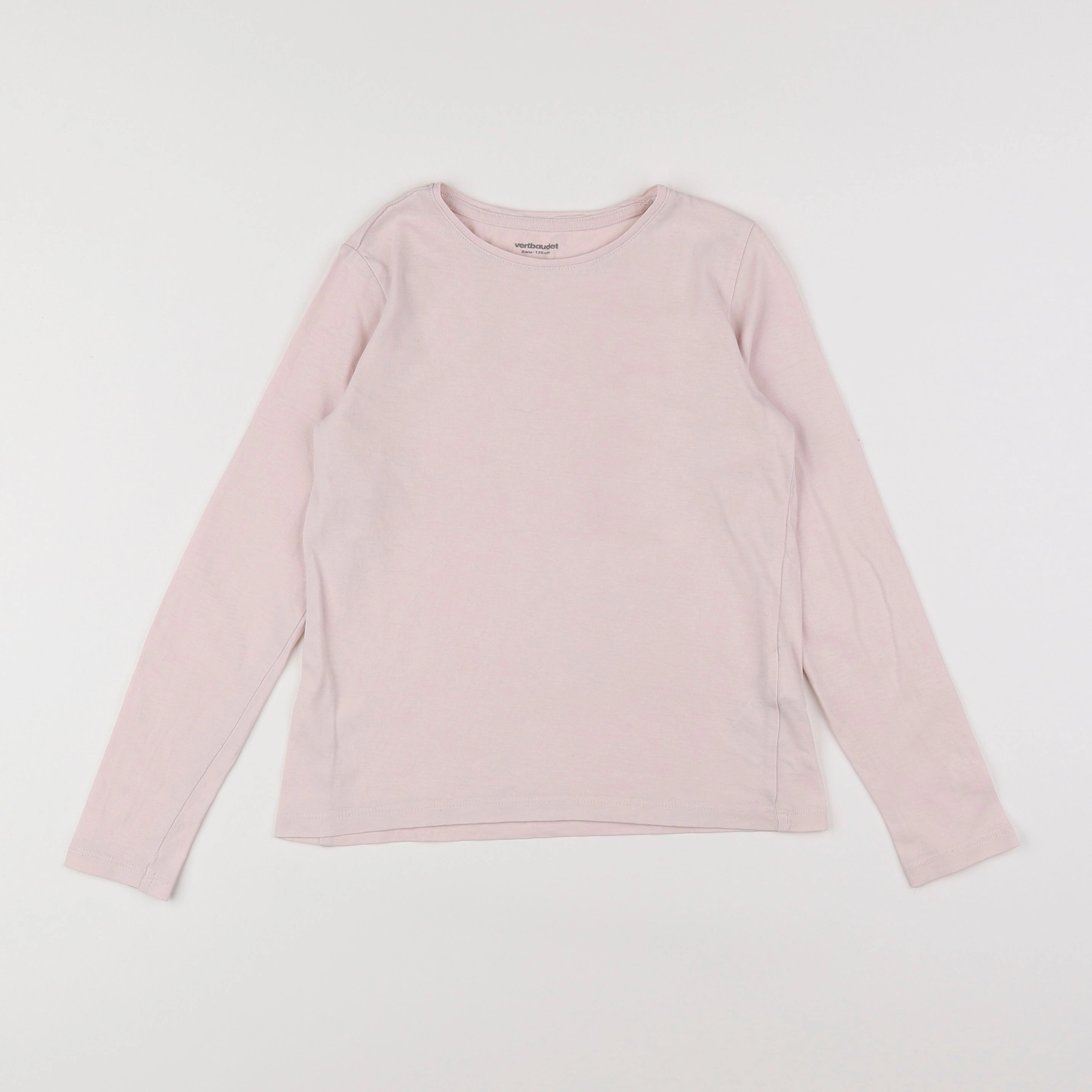 Vertbaudet - tee-shirt rose - 8 ans