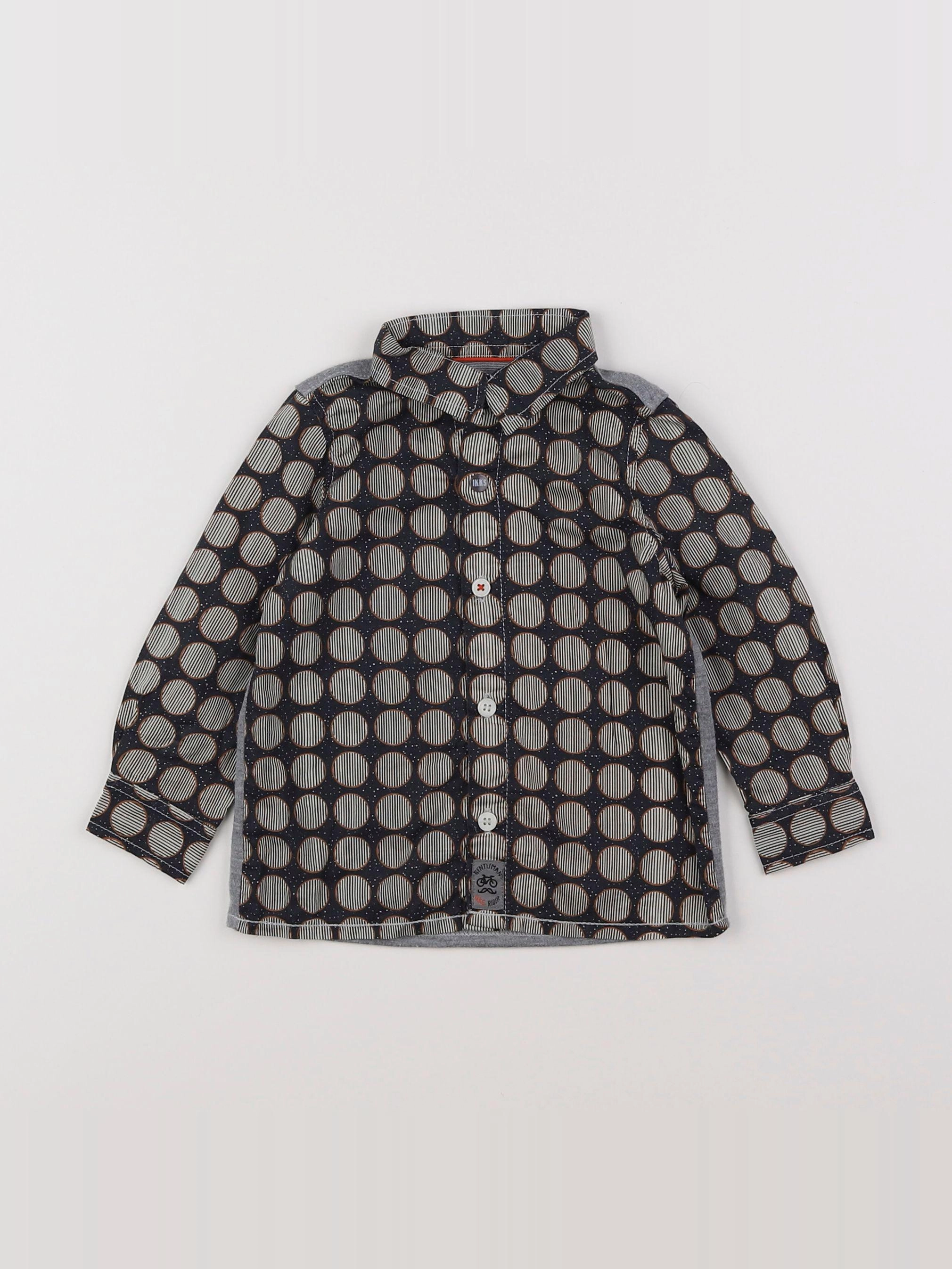 IKKS - chemise gris - 12 mois