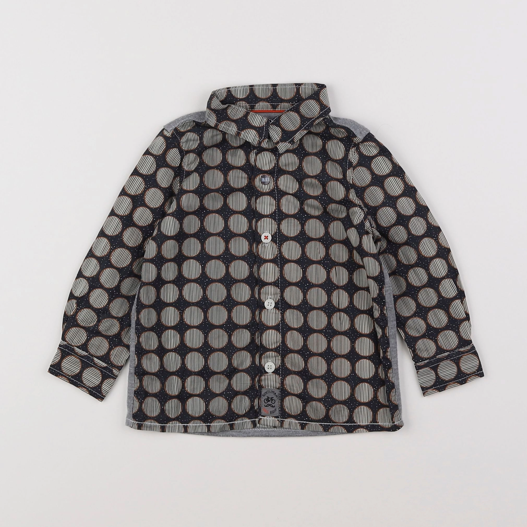 IKKS - chemise gris - 12 mois