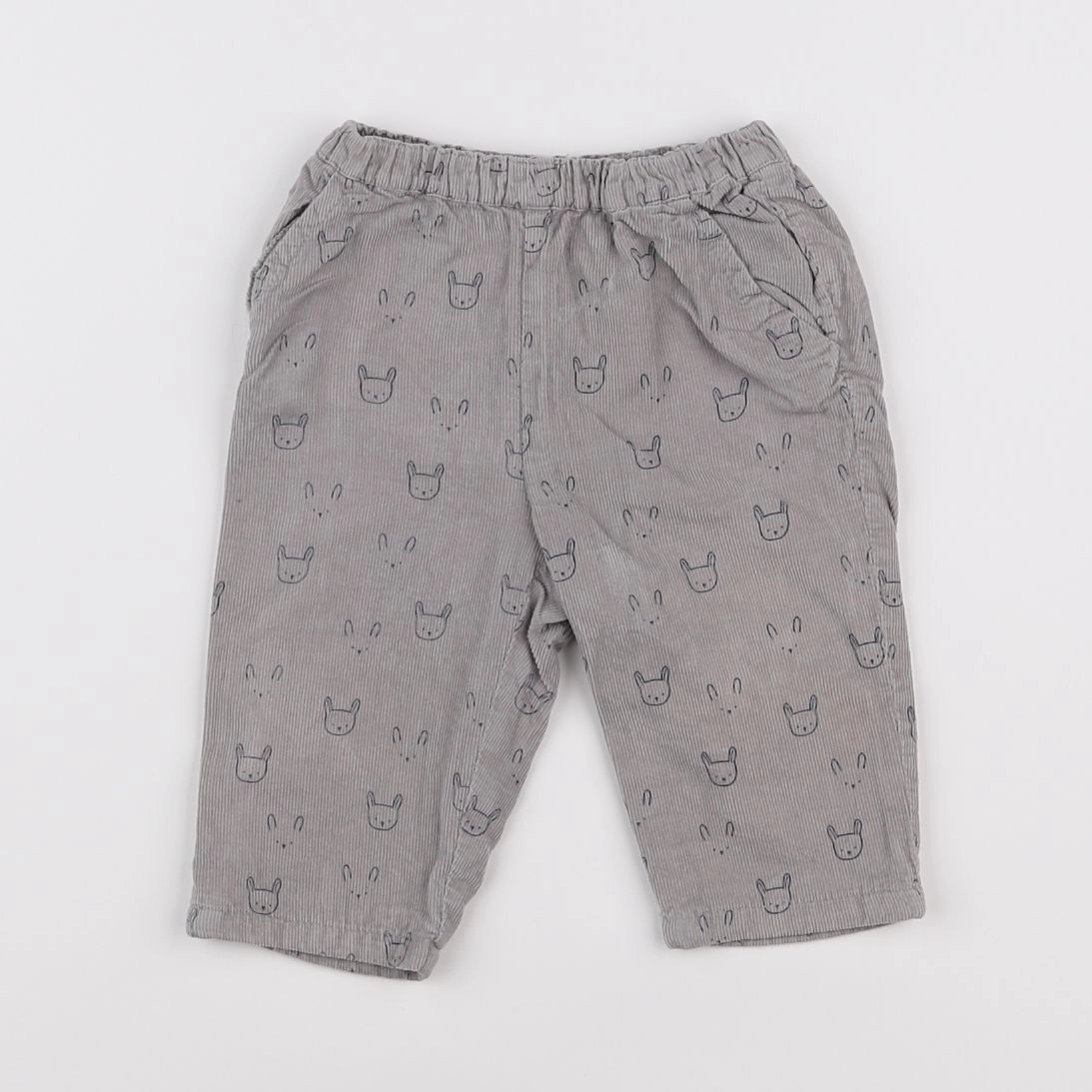 Boutchou - pantalon gris - 3 mois