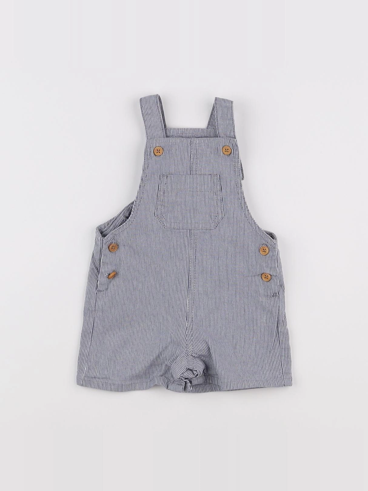 Boutchou - salopette bleu - 6 mois