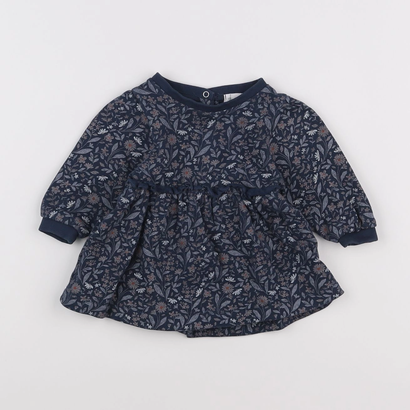 Vertbaudet - robe bleu - 3 mois