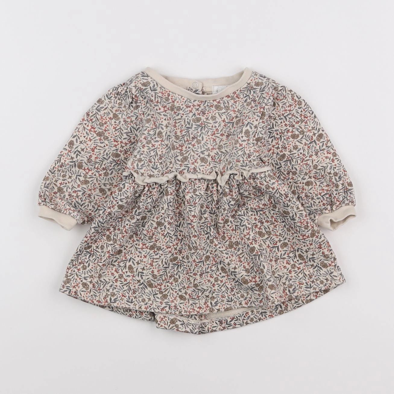 Vertbaudet - robe multicolore - 3 mois