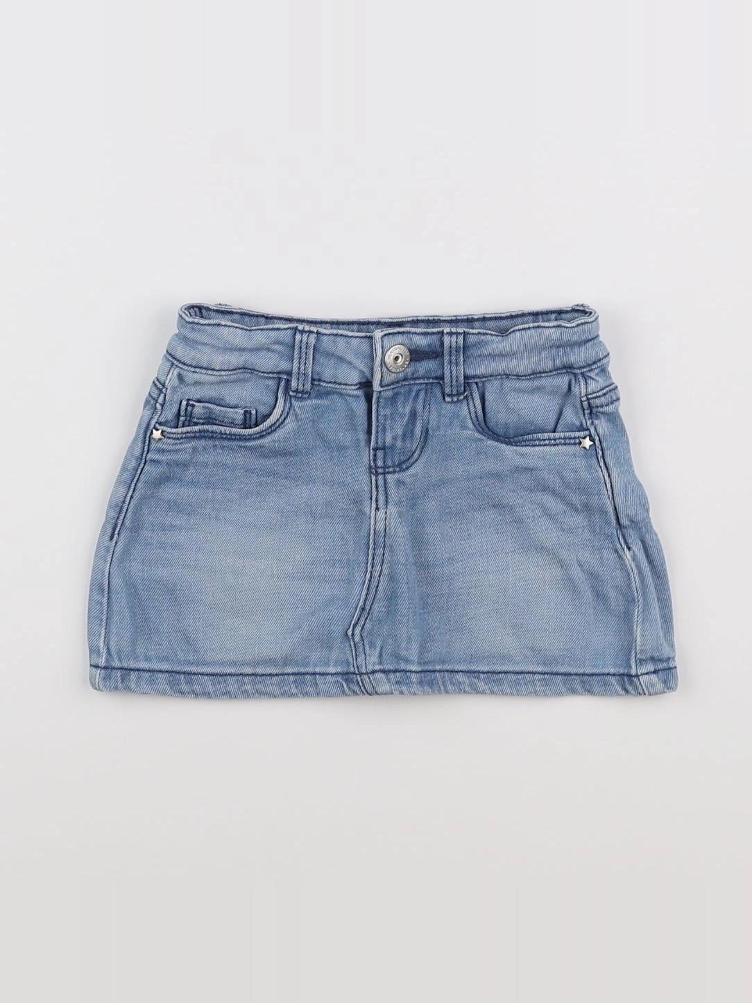Vertbaudet - jupe bleu - 3 ans