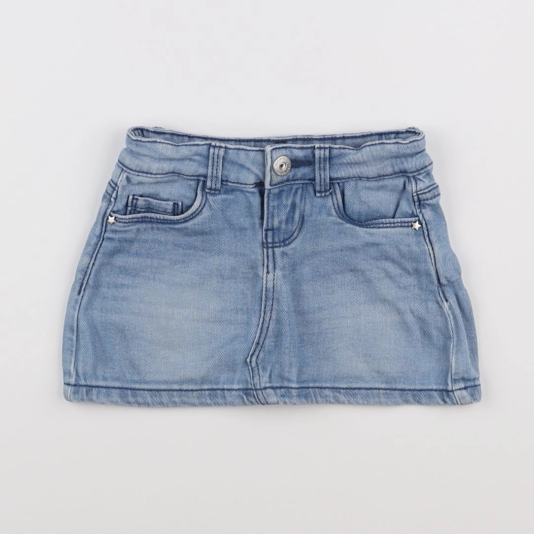 Vertbaudet - jupe bleu - 3 ans