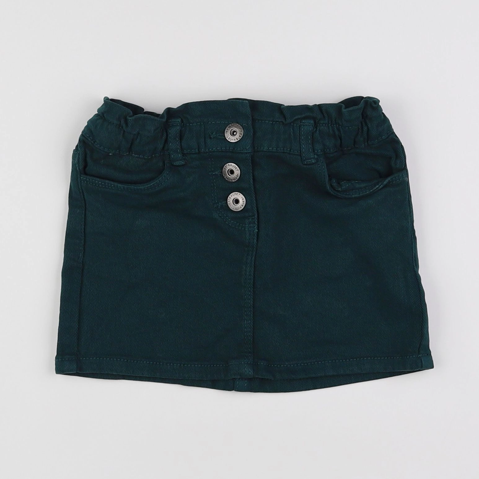 Vertbaudet - jupe vert - 2 ans