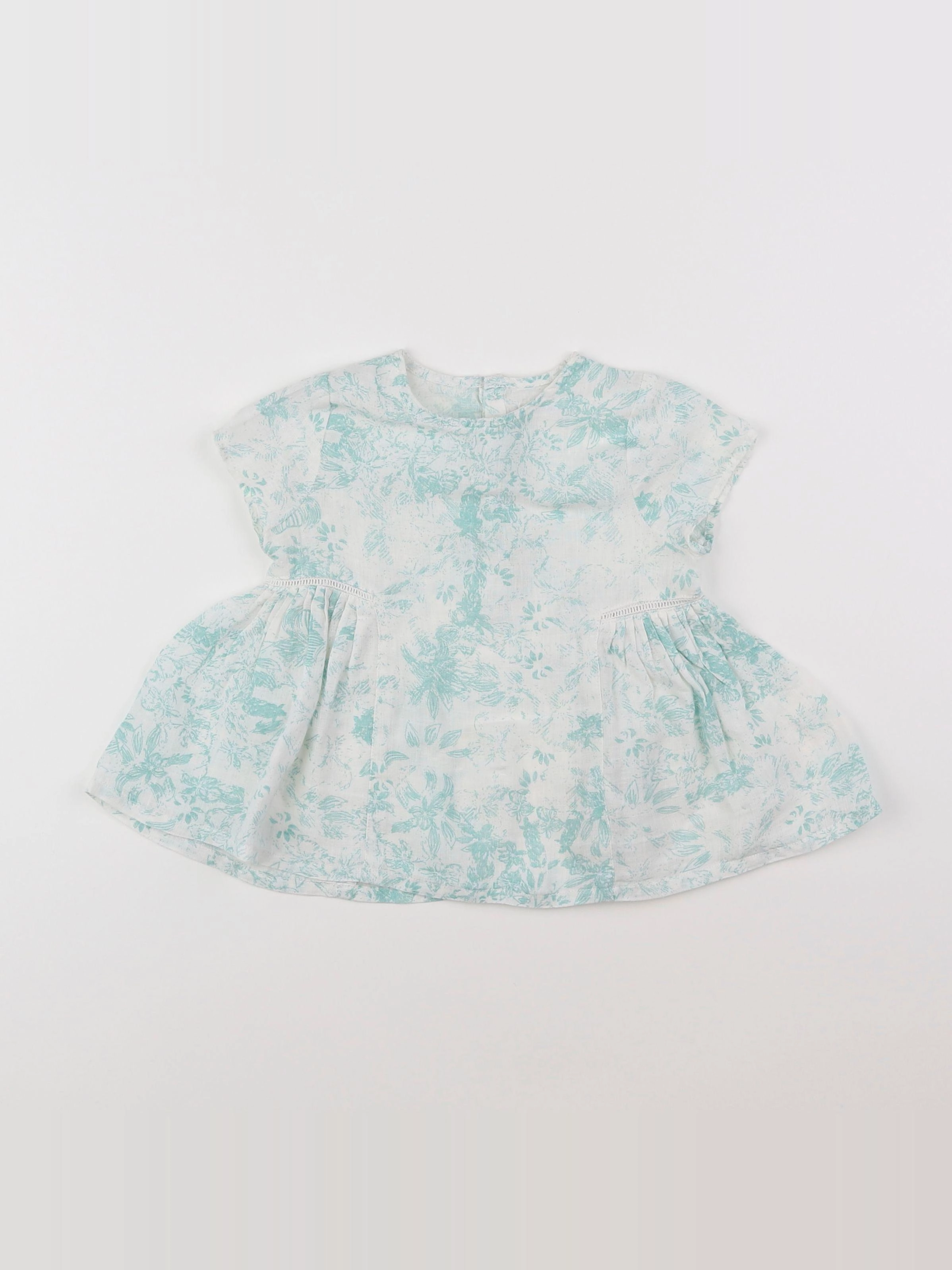 Boutchou - blouse blanc - 18 mois