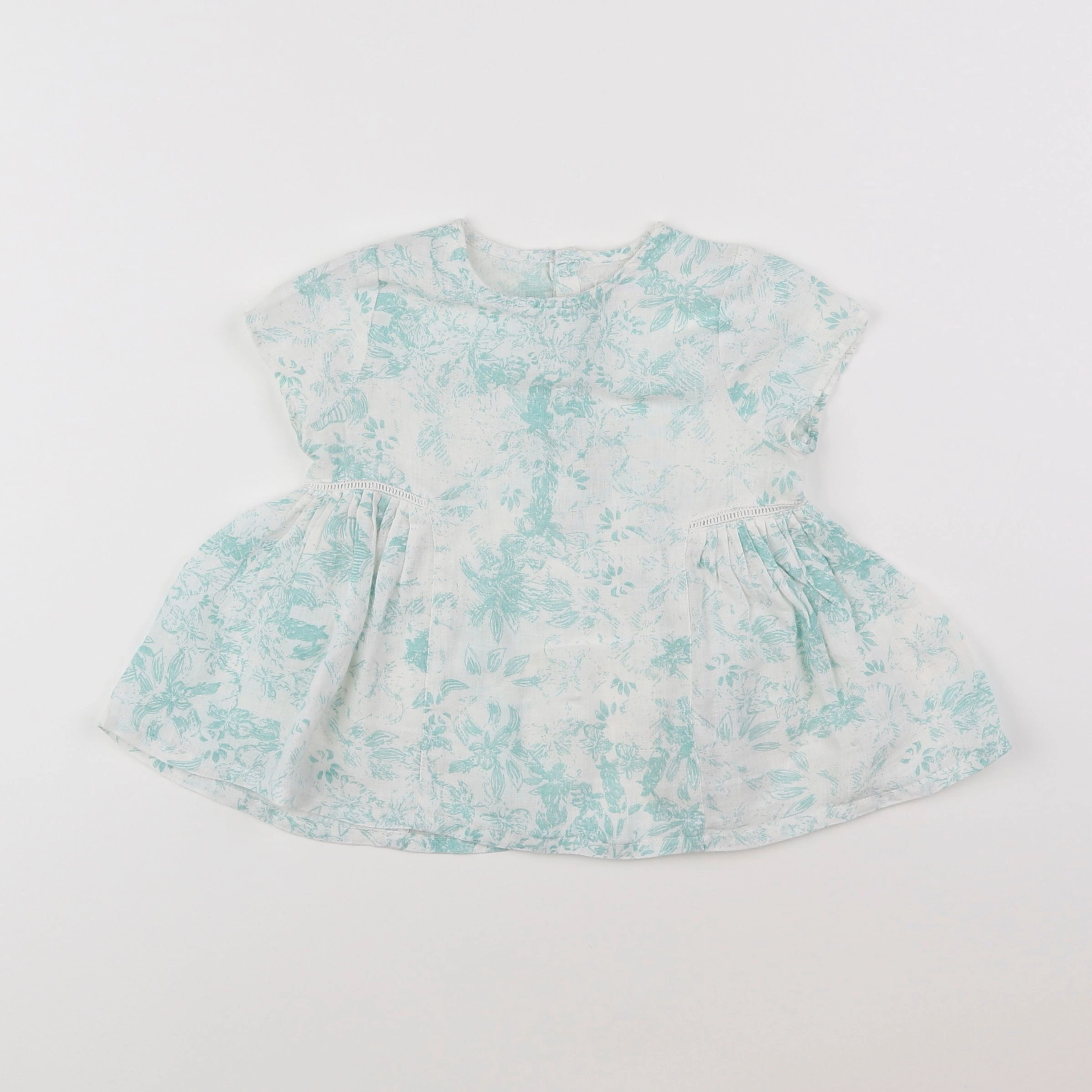 Boutchou - blouse blanc - 18 mois