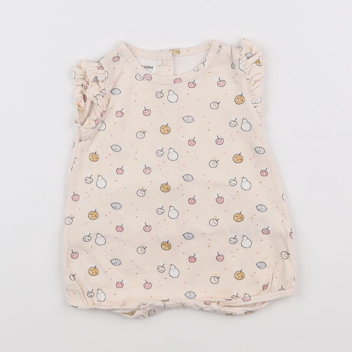 Vertbaudet - pyjama coton rose - 3 mois