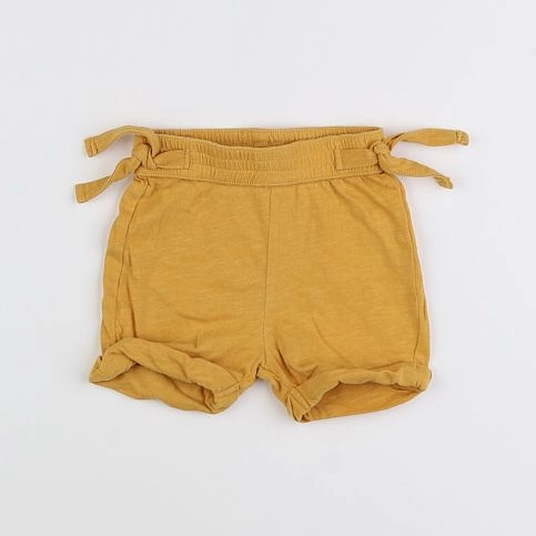 Vertbaudet - short jaune - 6 mois