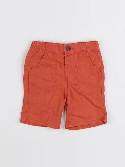 Vertbaudet - pantalon orange - 3 mois