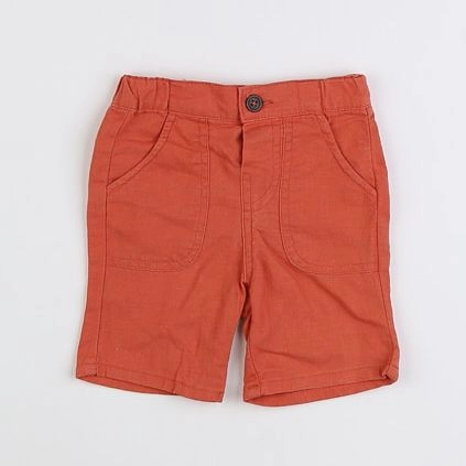 Vertbaudet - pantalon orange - 3 mois
