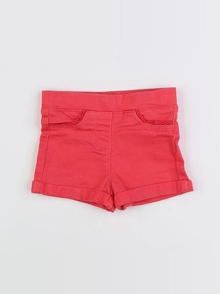 Vertbaudet - short rose - 2 ans