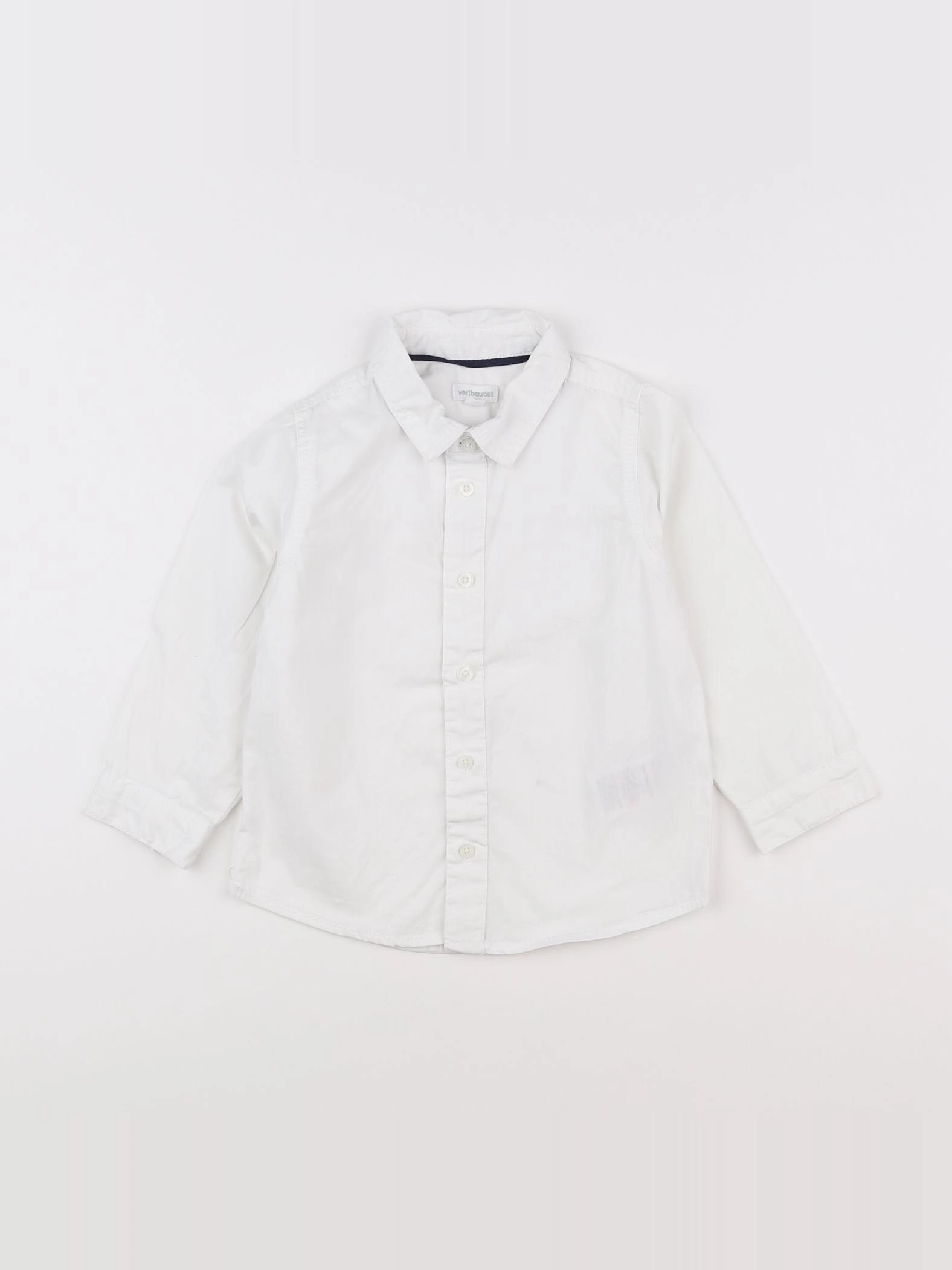 Vertbaudet - chemise blanc - 2 ans