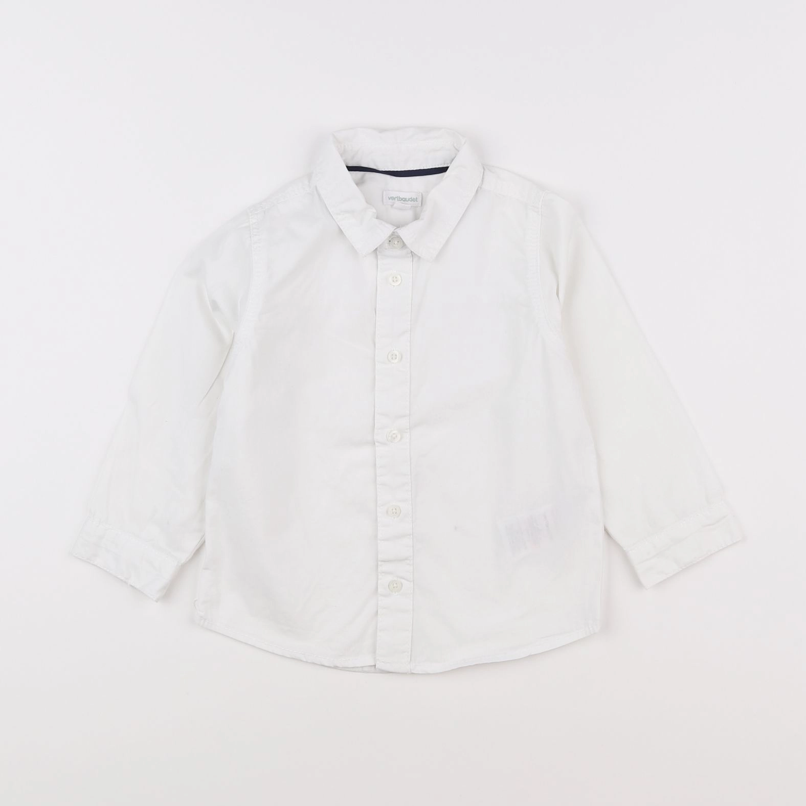 Vertbaudet - chemise blanc - 2 ans