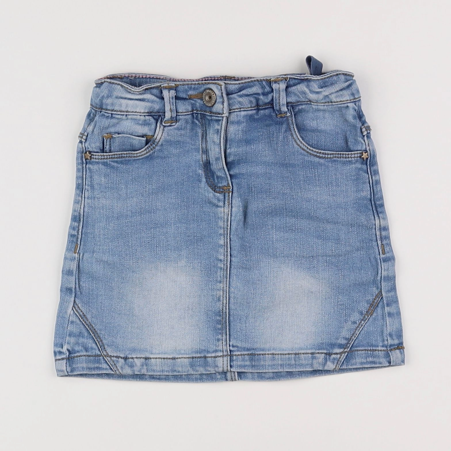 Vertbaudet - jupe bleu - 5 ans