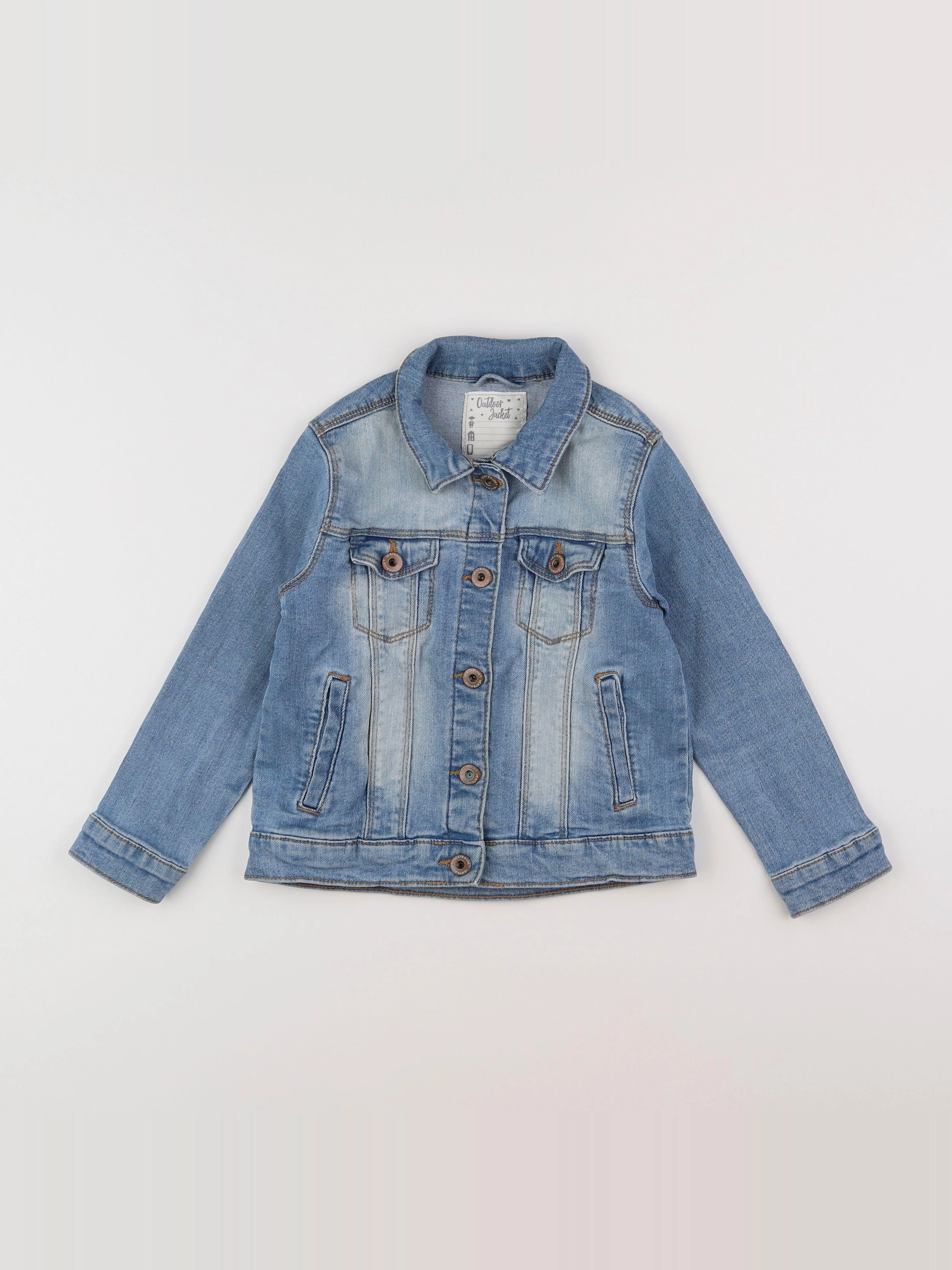 Vertbaudet - veste bleu - 6 ans