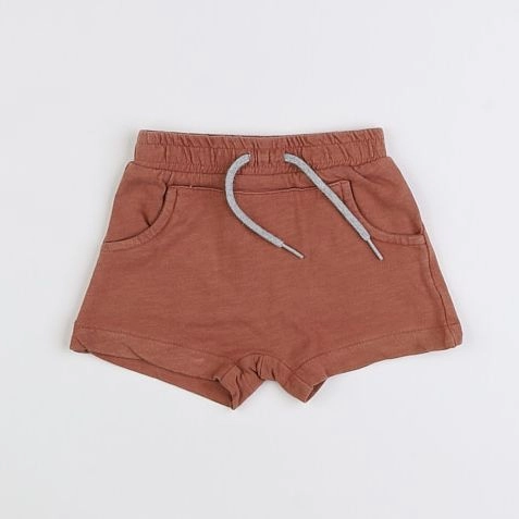 Vertbaudet - short marron - 6 mois