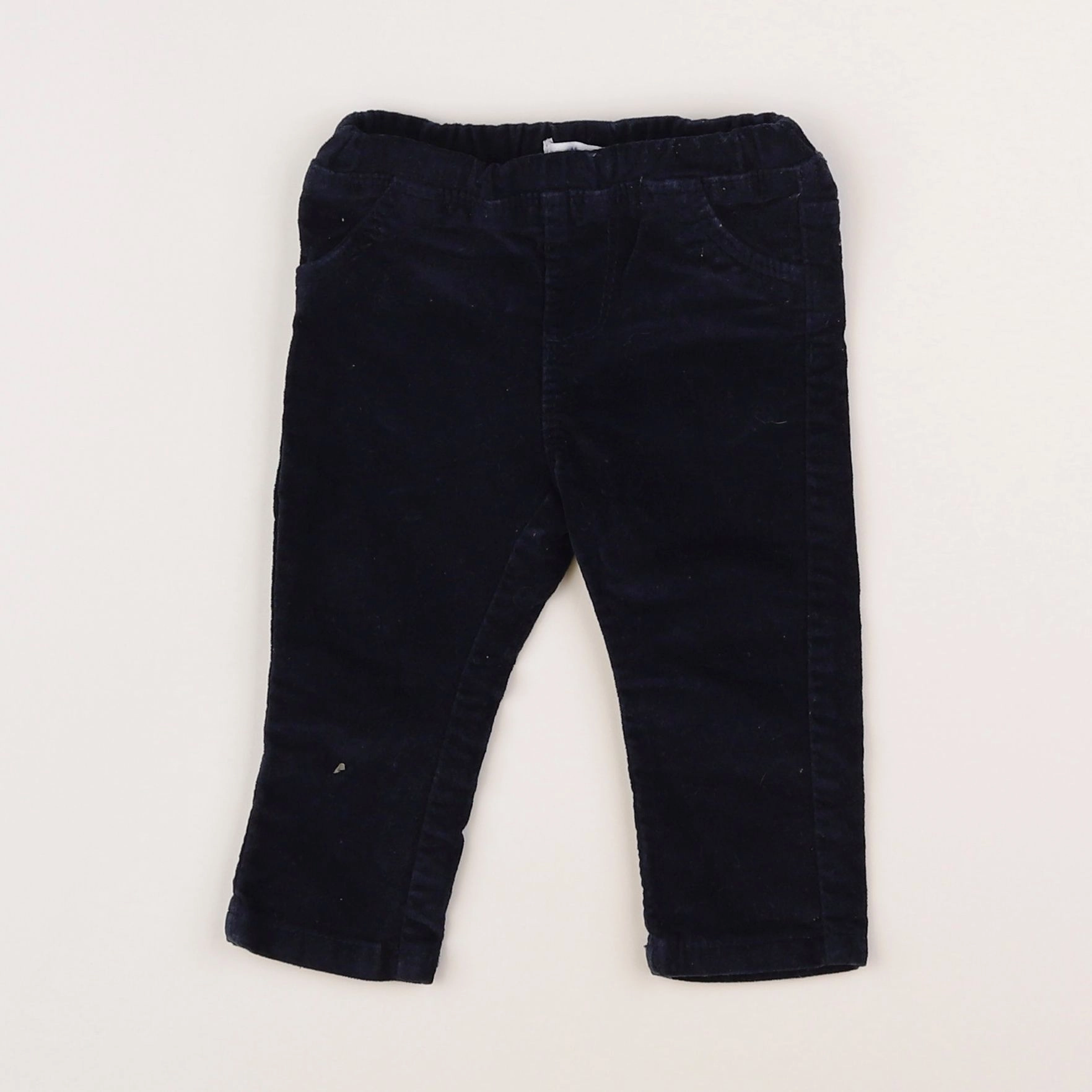 Vertbaudet - jegging bleu - 9 mois