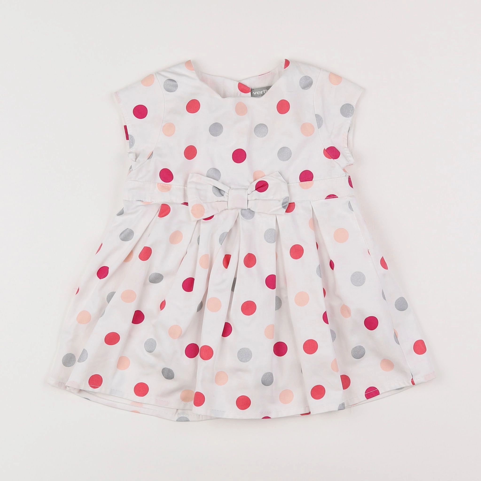 Vertbaudet - robe blanc - 6 mois