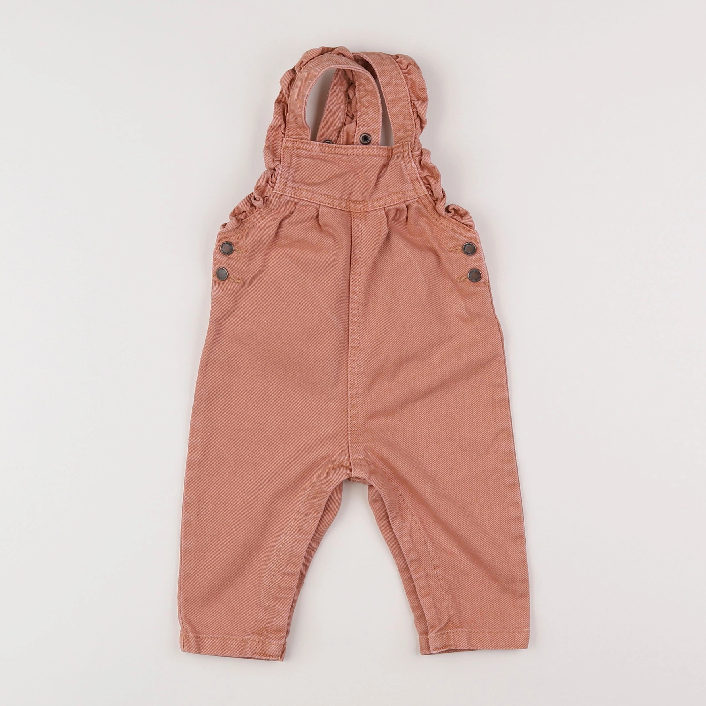 Vertbaudet - salopette rose - 6 mois