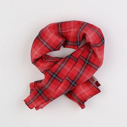 Vertbaudet - foulard rouge - 8/10 ans