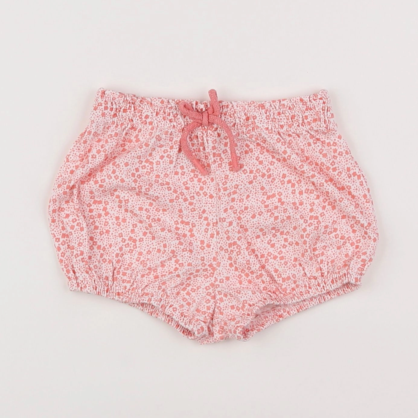 Vertbaudet - short rose - 12 mois