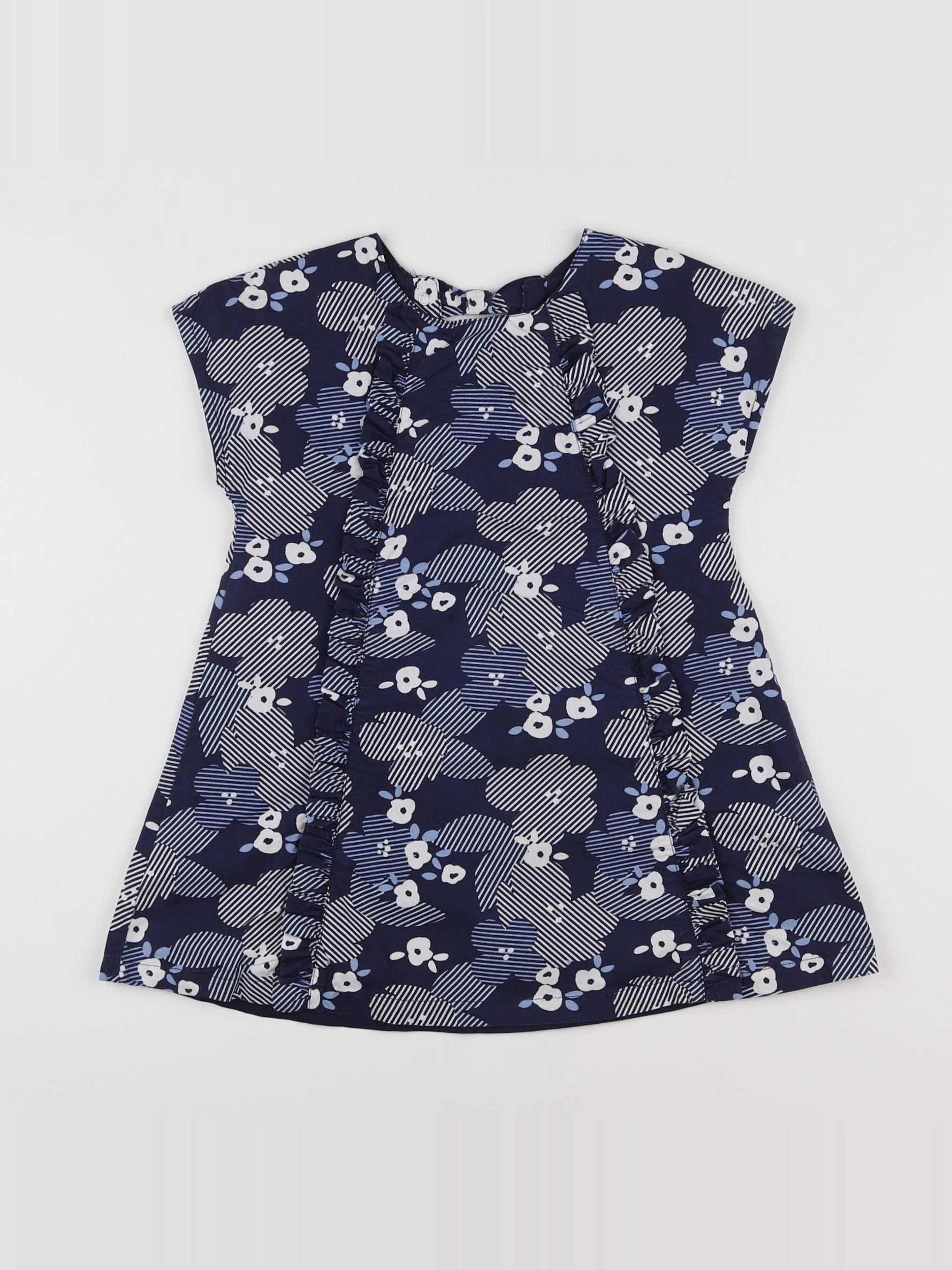 Vertbaudet - robe bleu - 6 ans
