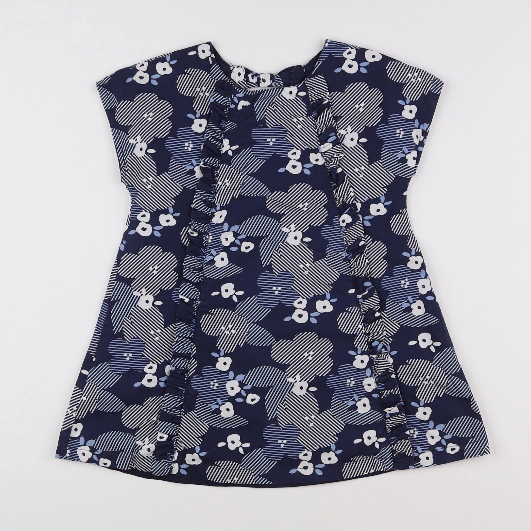 Vertbaudet - robe bleu - 6 ans