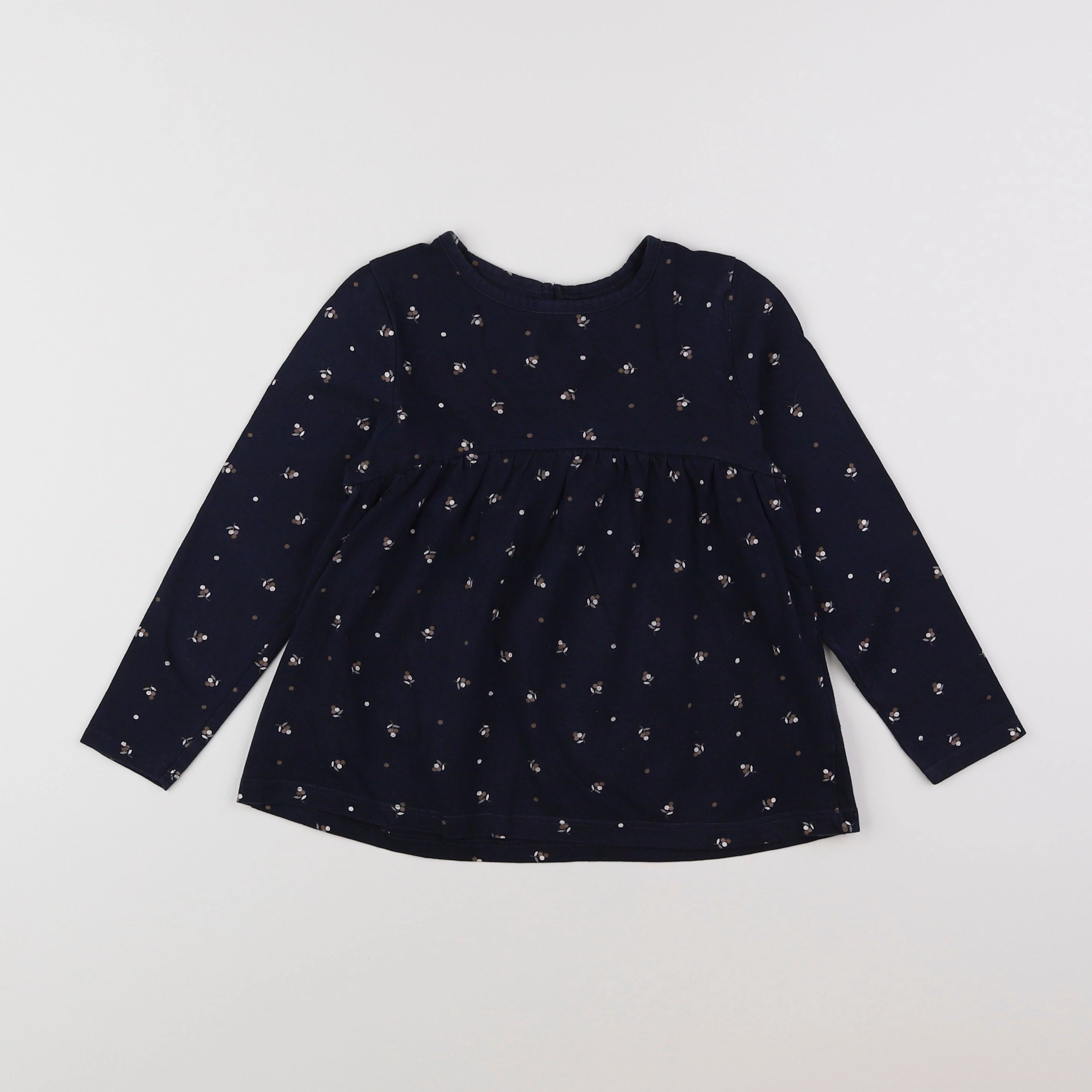 Vertbaudet - tee-shirt bleu - 6 ans