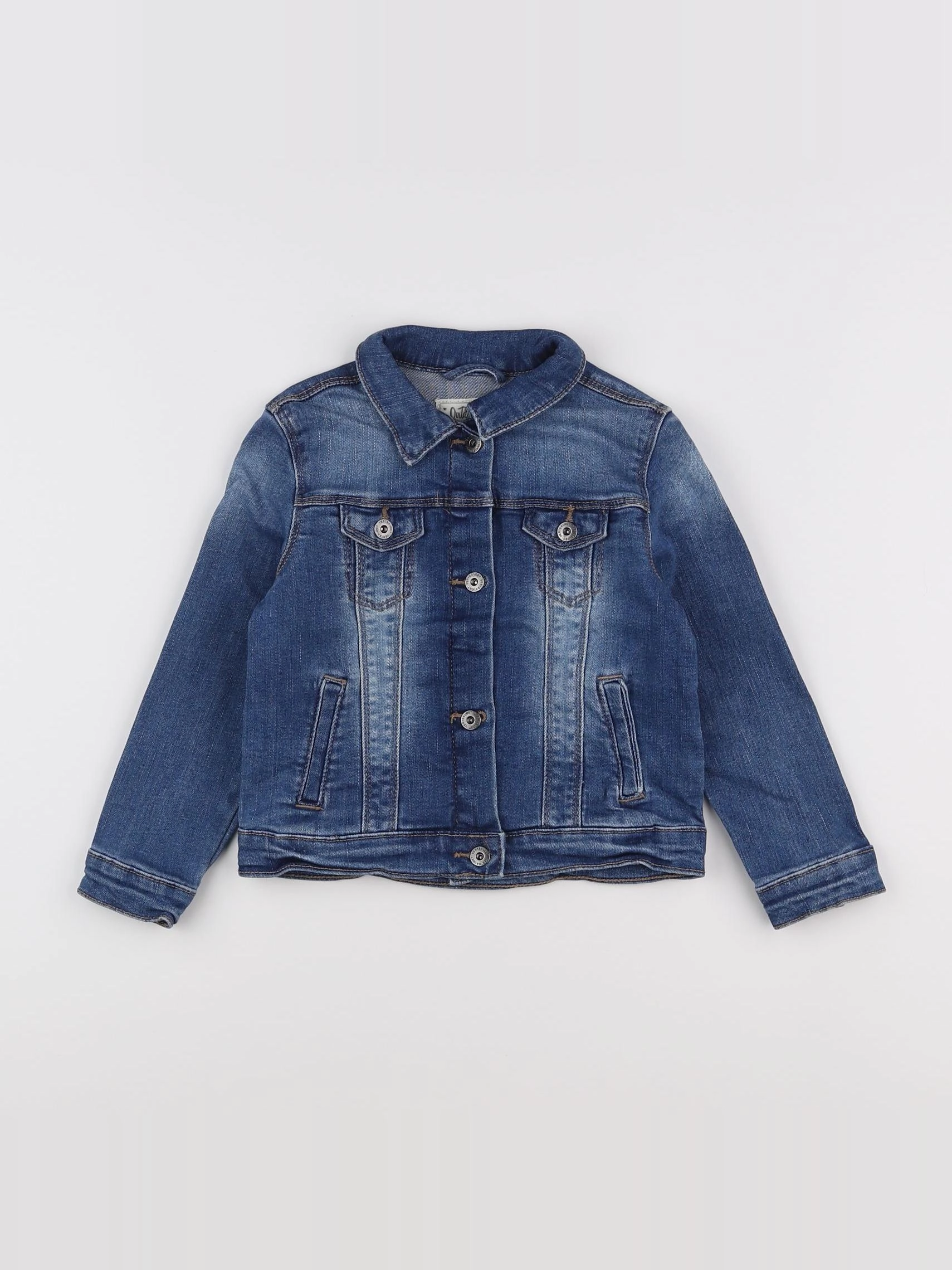 Vertbaudet - veste bleu - 4 ans