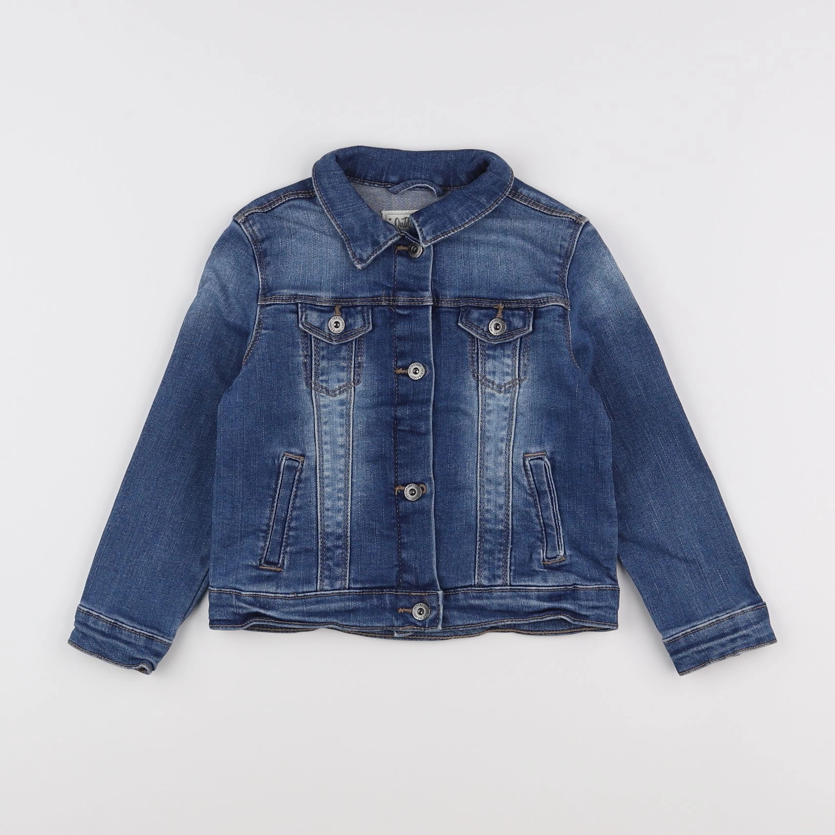 Vertbaudet - veste bleu - 4 ans