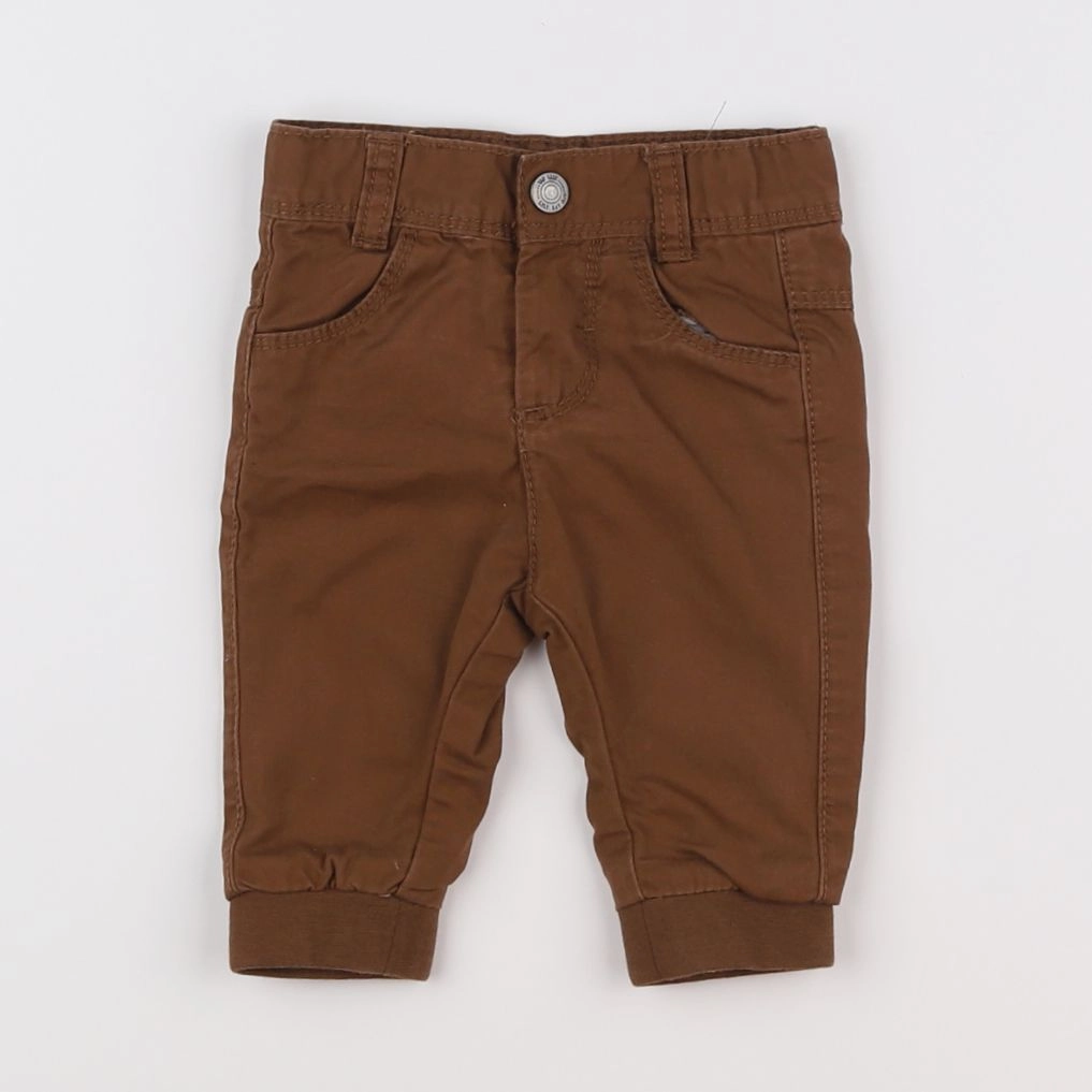 Tape à l'oeil - pantalon marron - 3 mois