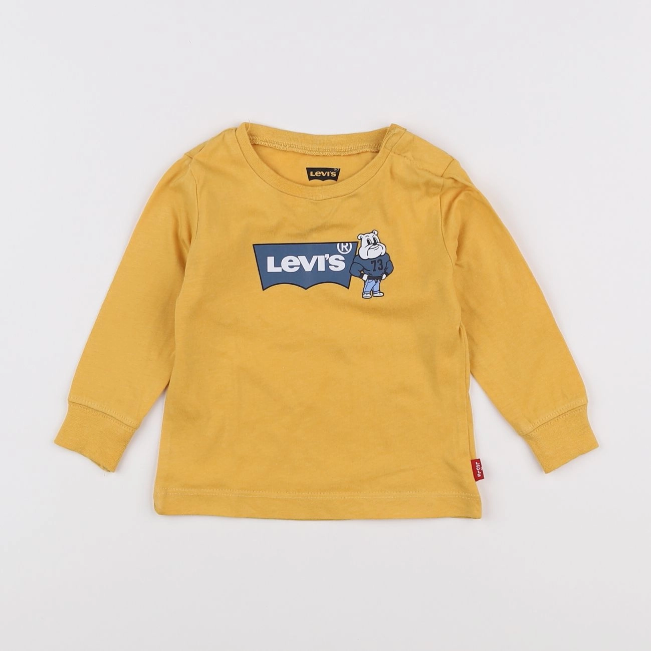 Levi's - tee-shirt jaune - 6 mois