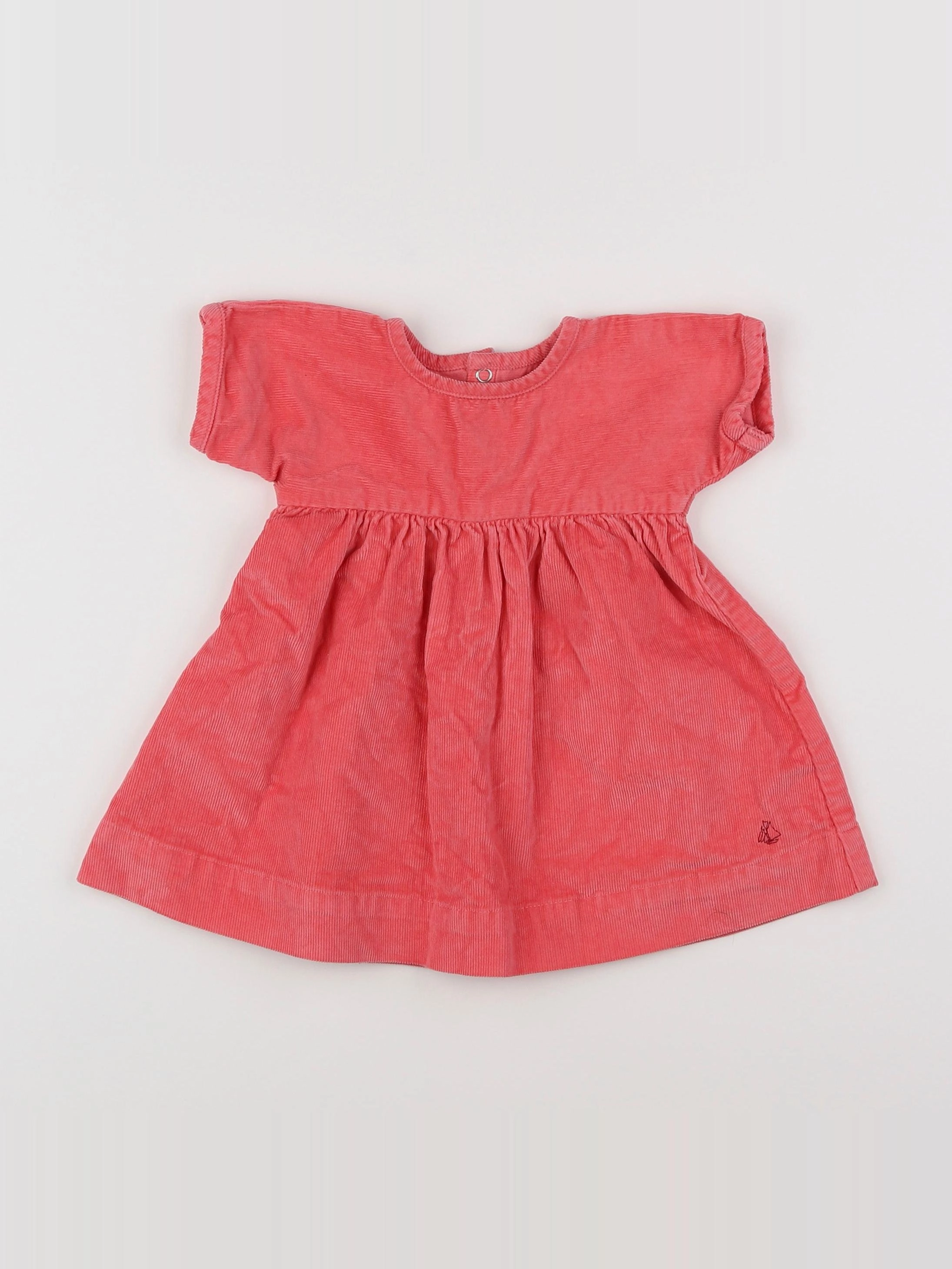 Petit Bateau - robe rose - 6 mois