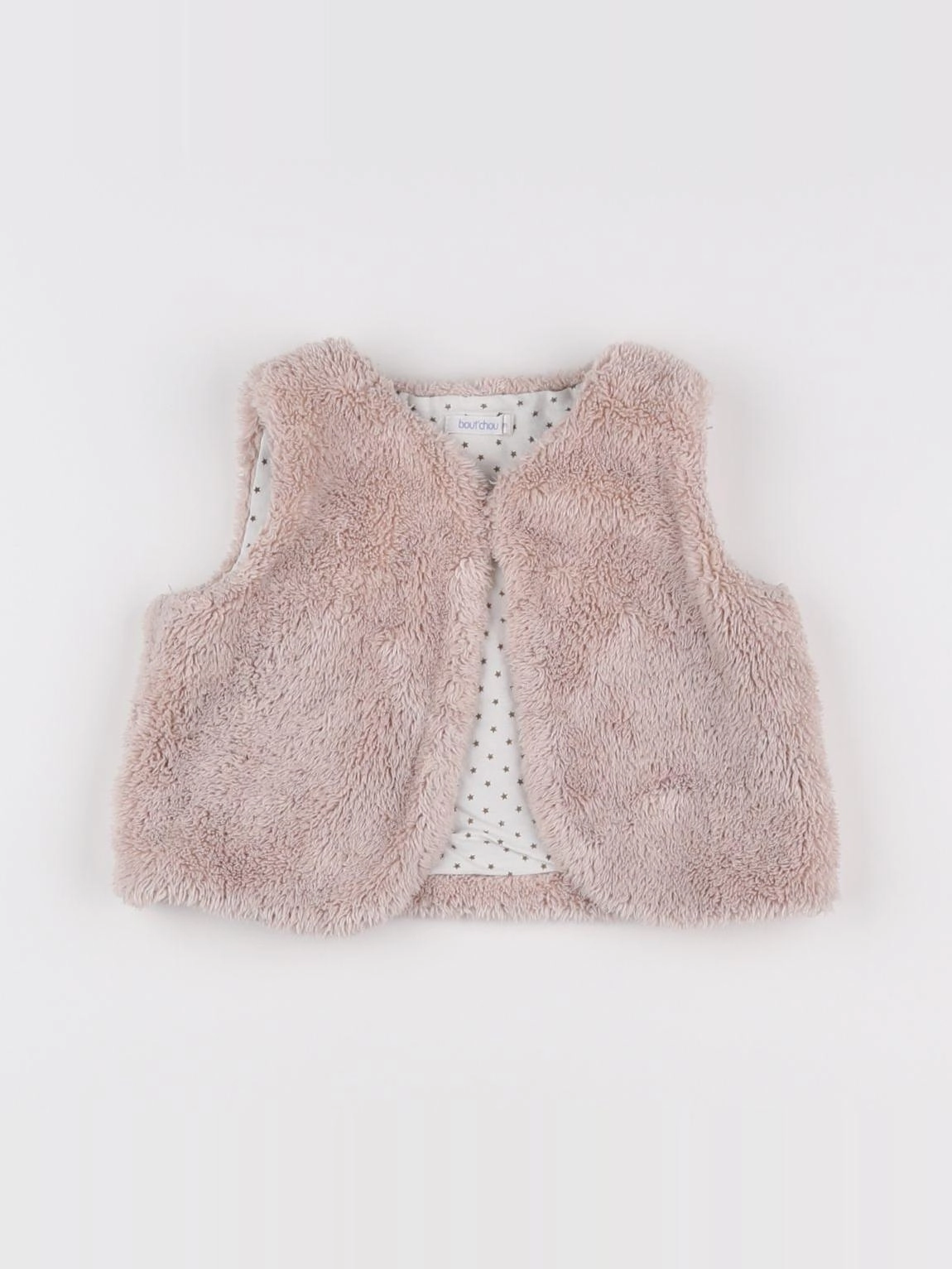Boutchou - gilet rose - 12 mois