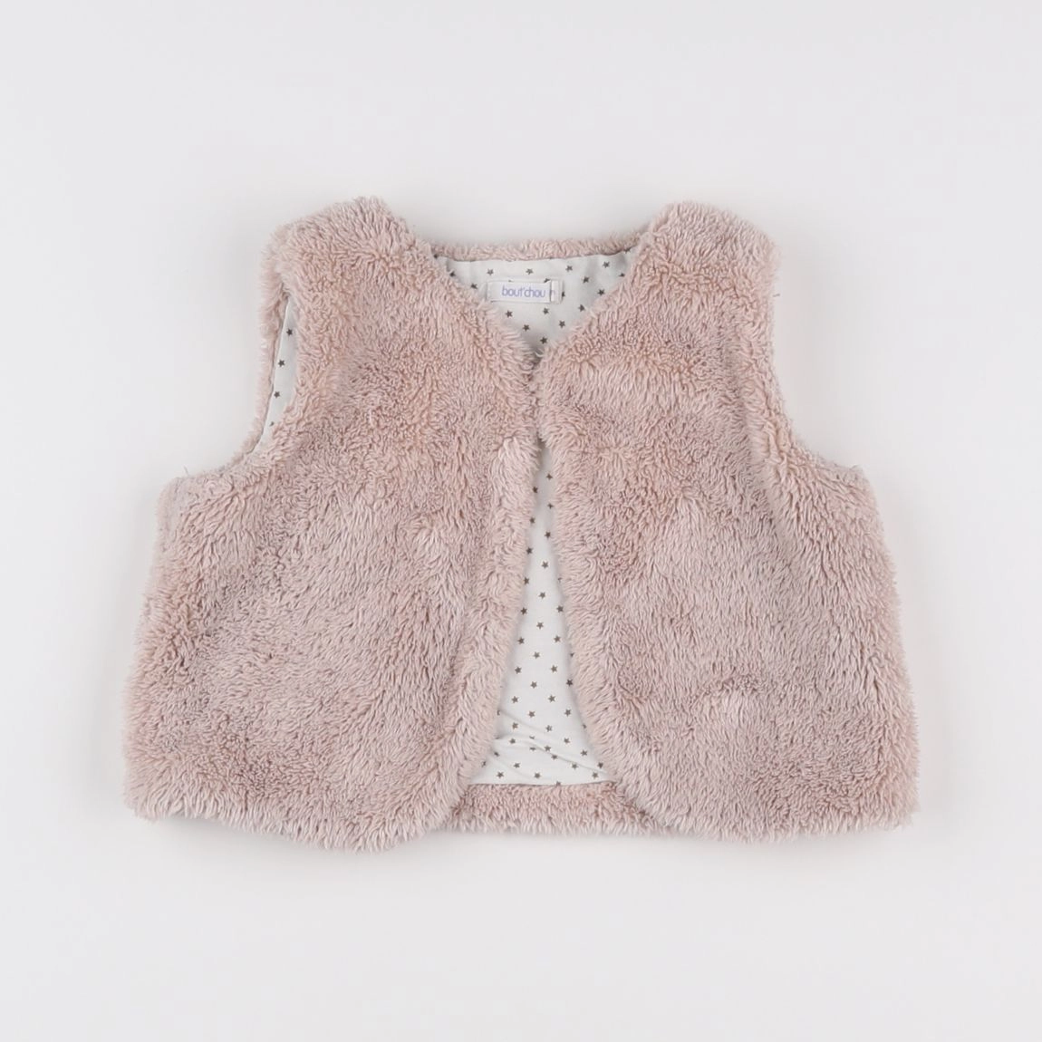 Boutchou - gilet rose - 12 mois
