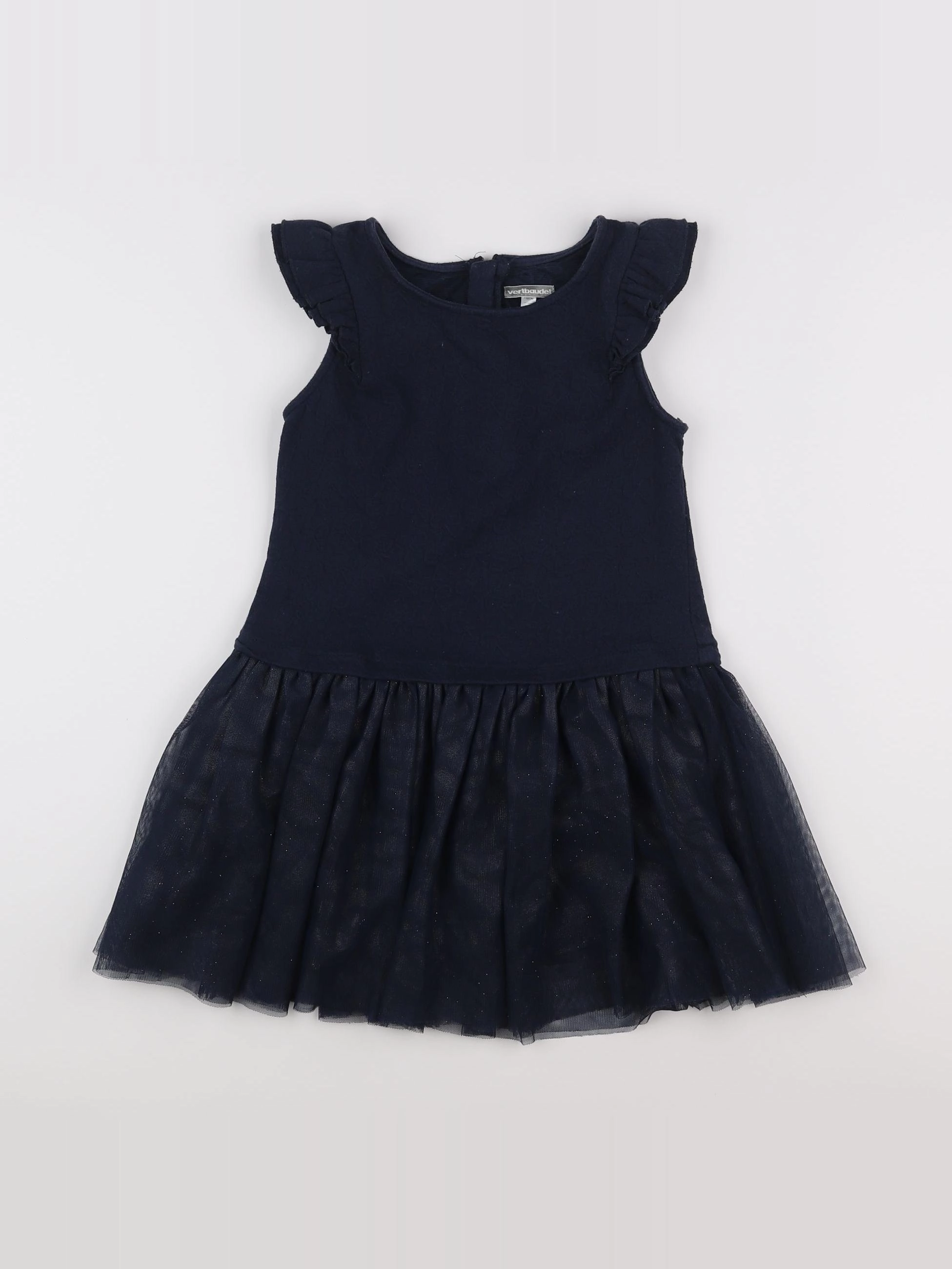 Vertbaudet - robe bleu - 9 ans