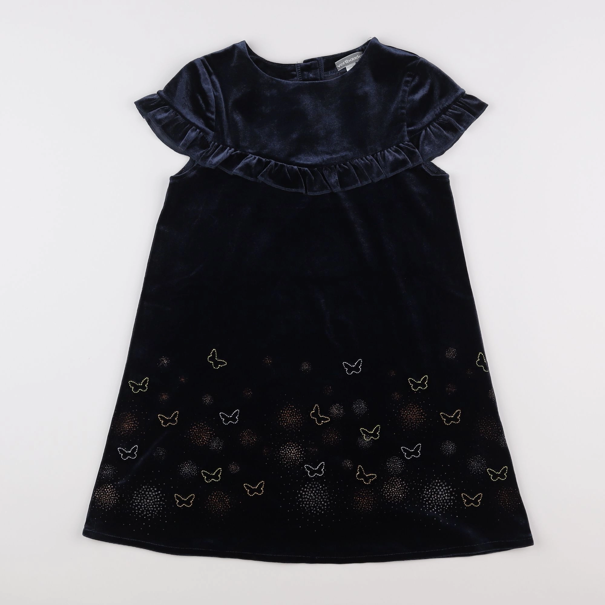 Vertbaudet - robe bleu - 9 ans