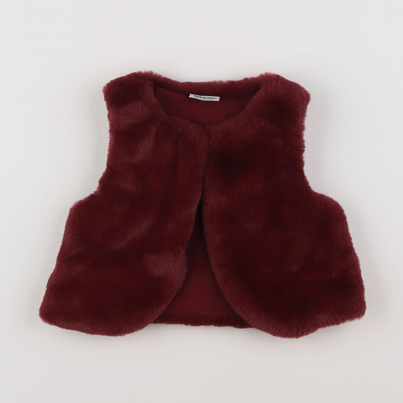 Tape à l'oeil - gilet rouge - 6 mois