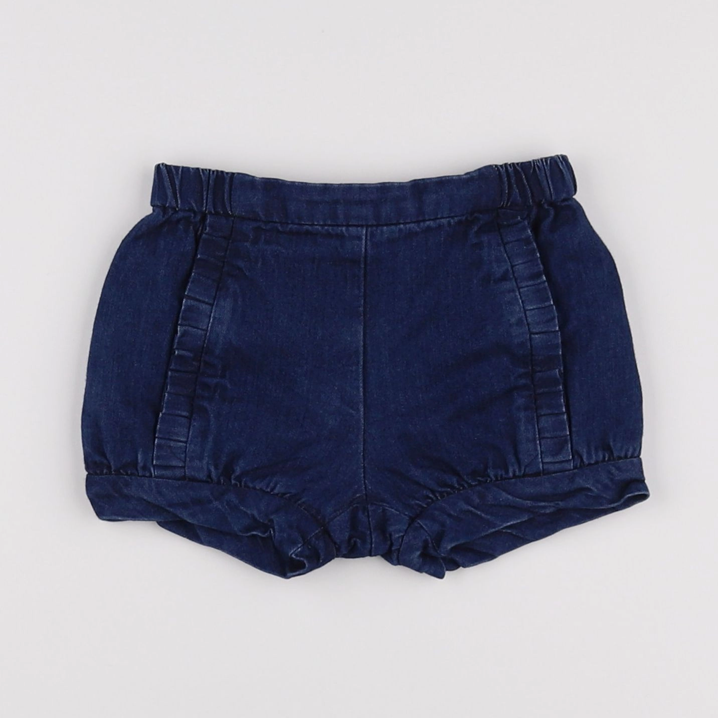 Jacadi - short bleu - 12 mois