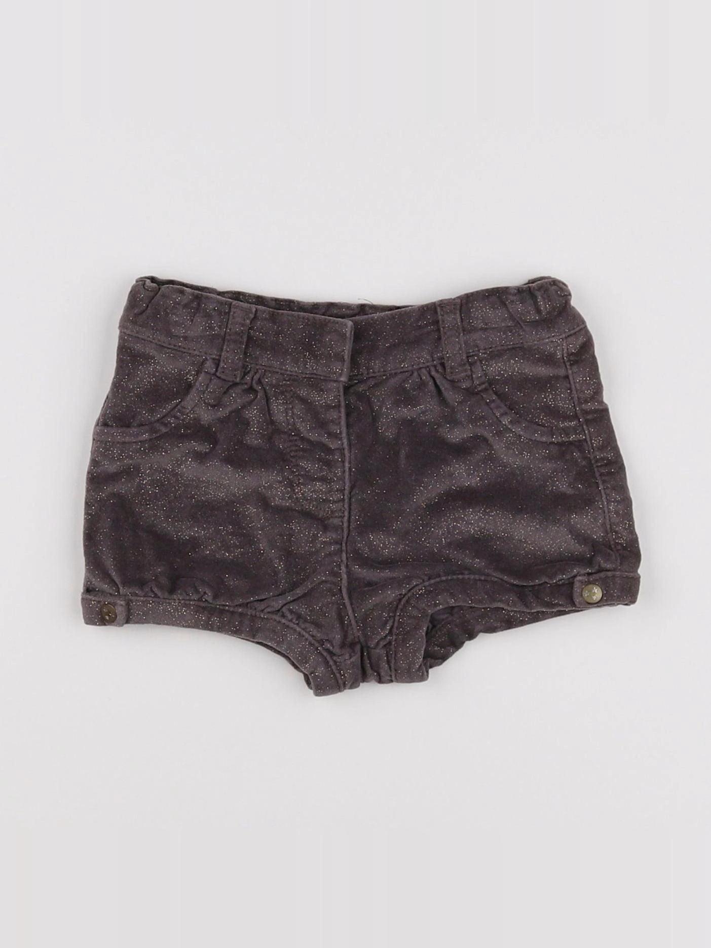 Tape à l'oeil - short gris - 12 mois