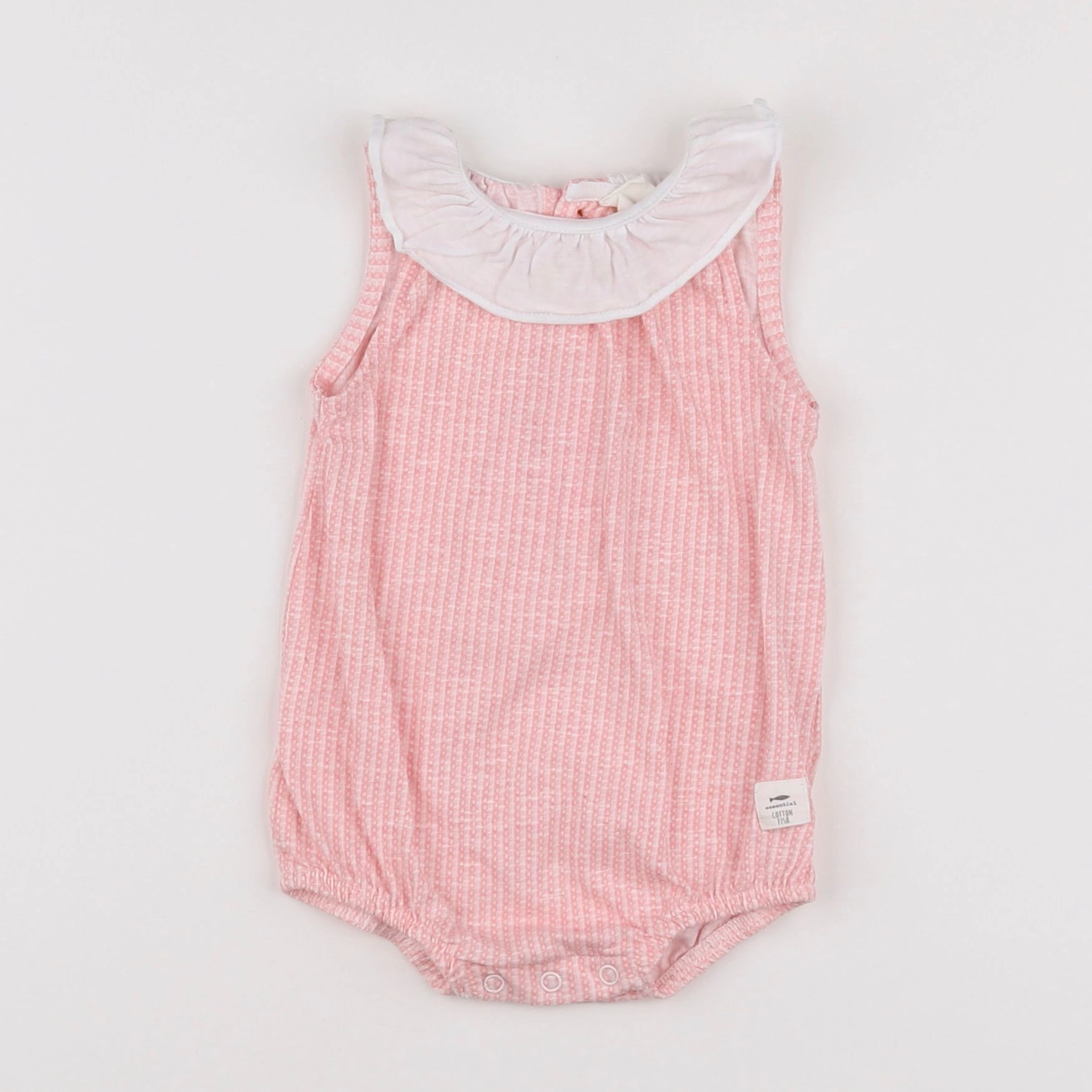 Cotton Fish - combinaison rose - 9 mois